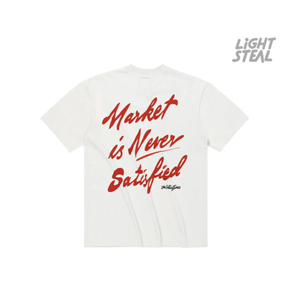 Market Rolling Stones Never Satisfied T-Shirt Cream