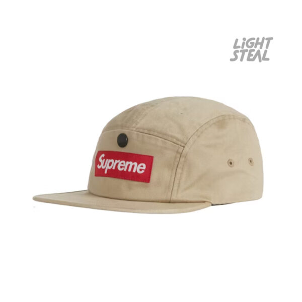 Supreme Snap Pocket Camp Cap Light Khaki
