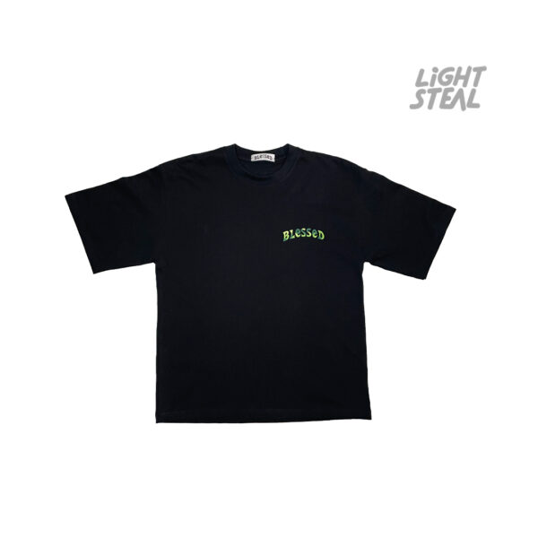 Blessed Tee Black Green