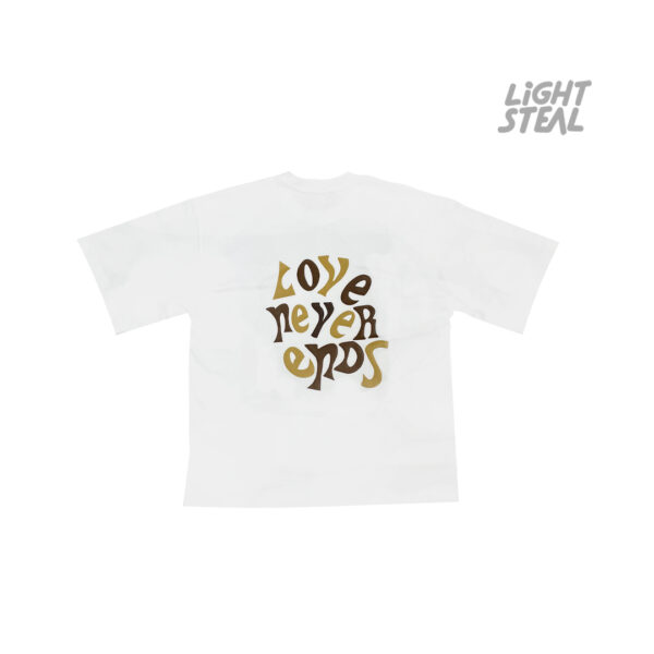 Blessed Tee White Brown