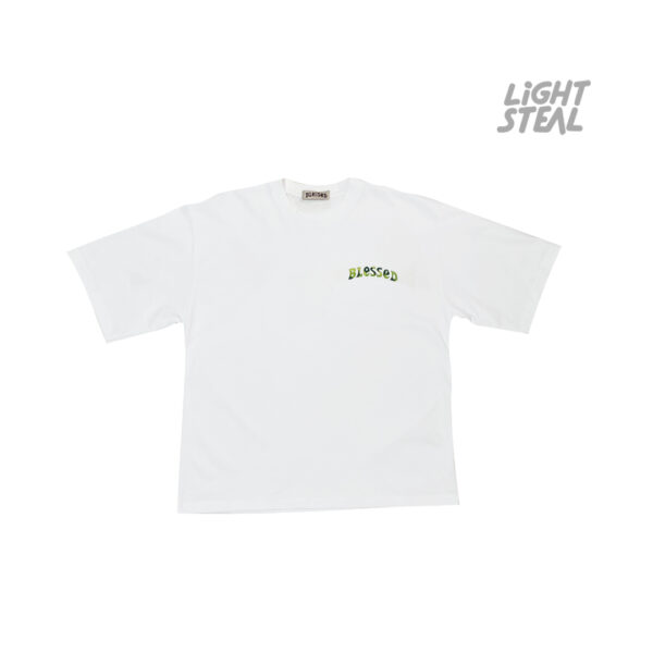 Blessed Tee White Green