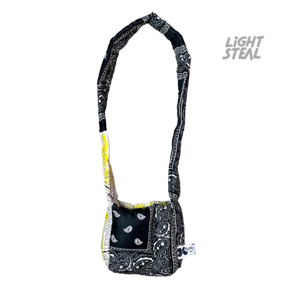 Puffyit Bag Bandana Spray Multi (White/Black/Yellow)