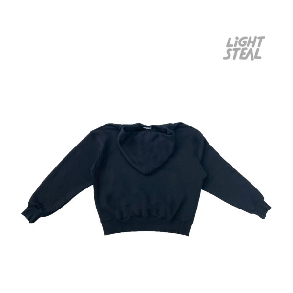 Hoodie Black Diagonale In Einem Atem