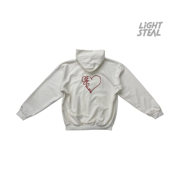 Blessed Zip Hoodie White