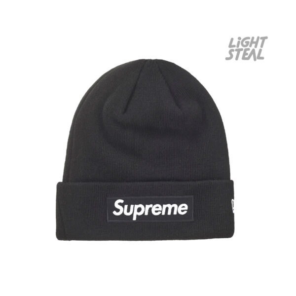 Supreme New Era Box Logo Beanie Black (FW24)